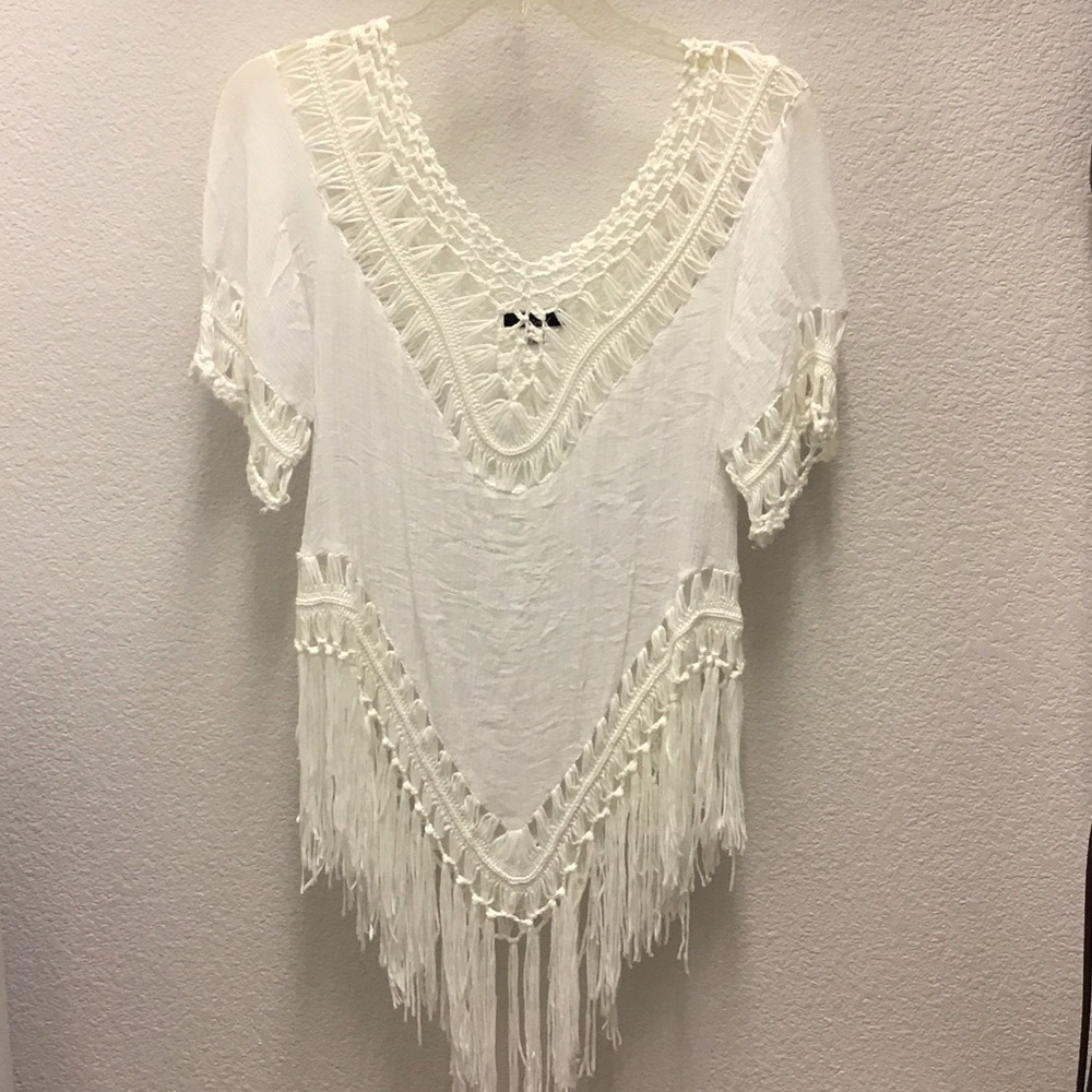 Chic Fringe Women's Blouse